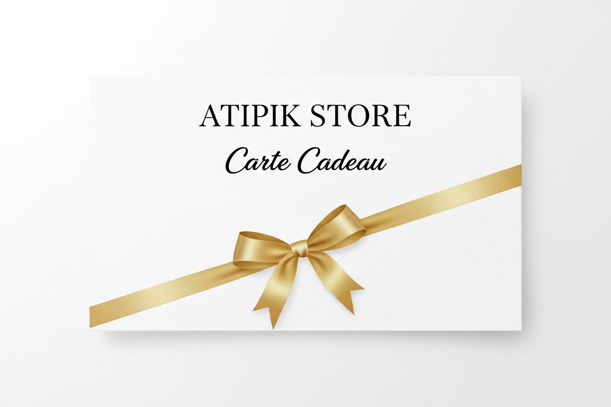 Carte Cadeau ATIPIK STORE - blanc