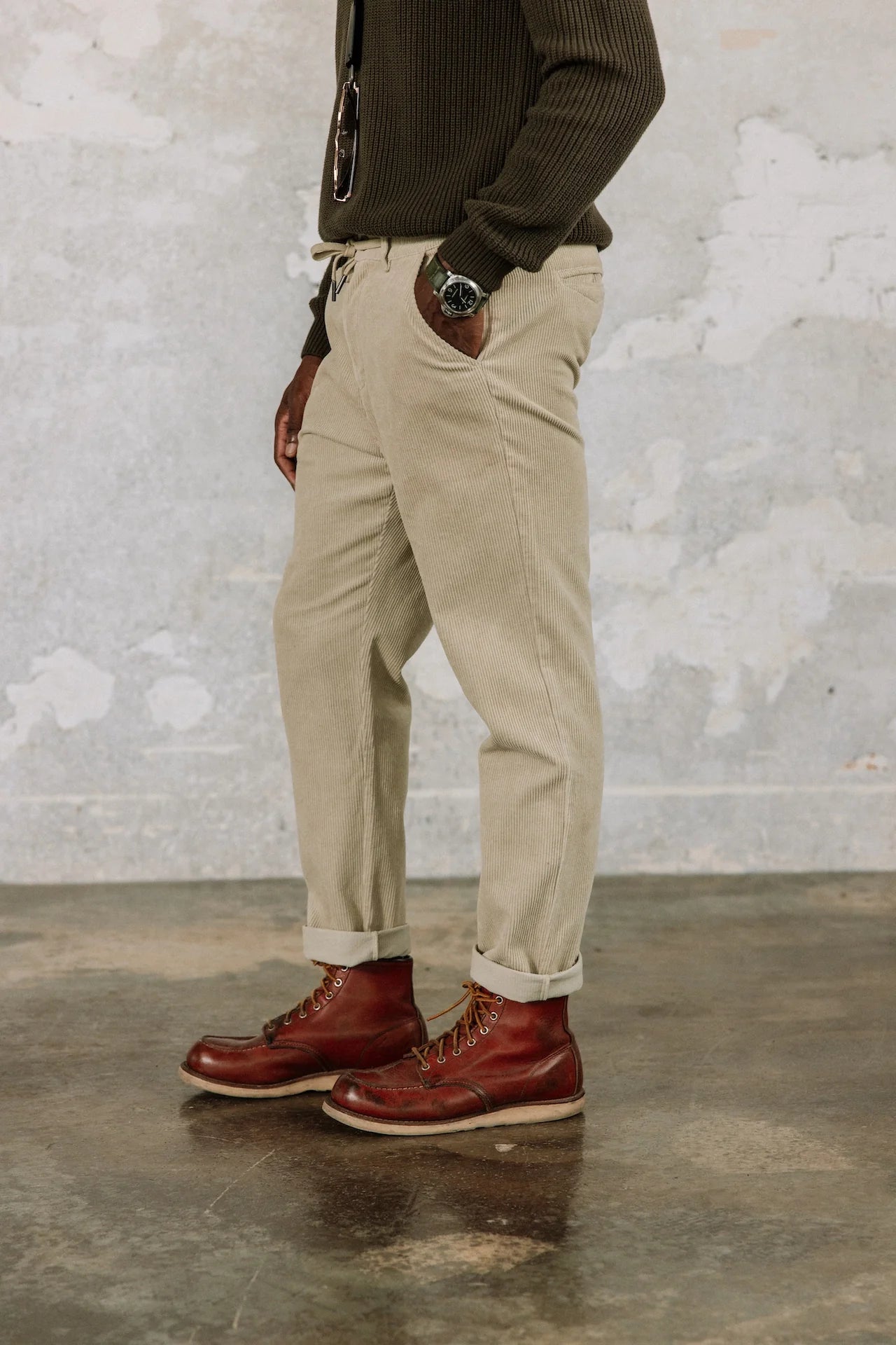 PANTALON FREEMANT.PORTER DERK CORDUROY