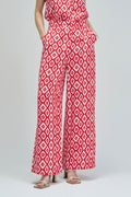 Pantalon salsa jeans fluide imprimé