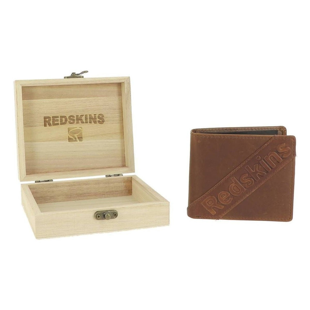 Portefeuille Redskins Jay Cuir Marron