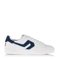 "Sneakers Levi's Blanc Marine – Vue profil gauche"