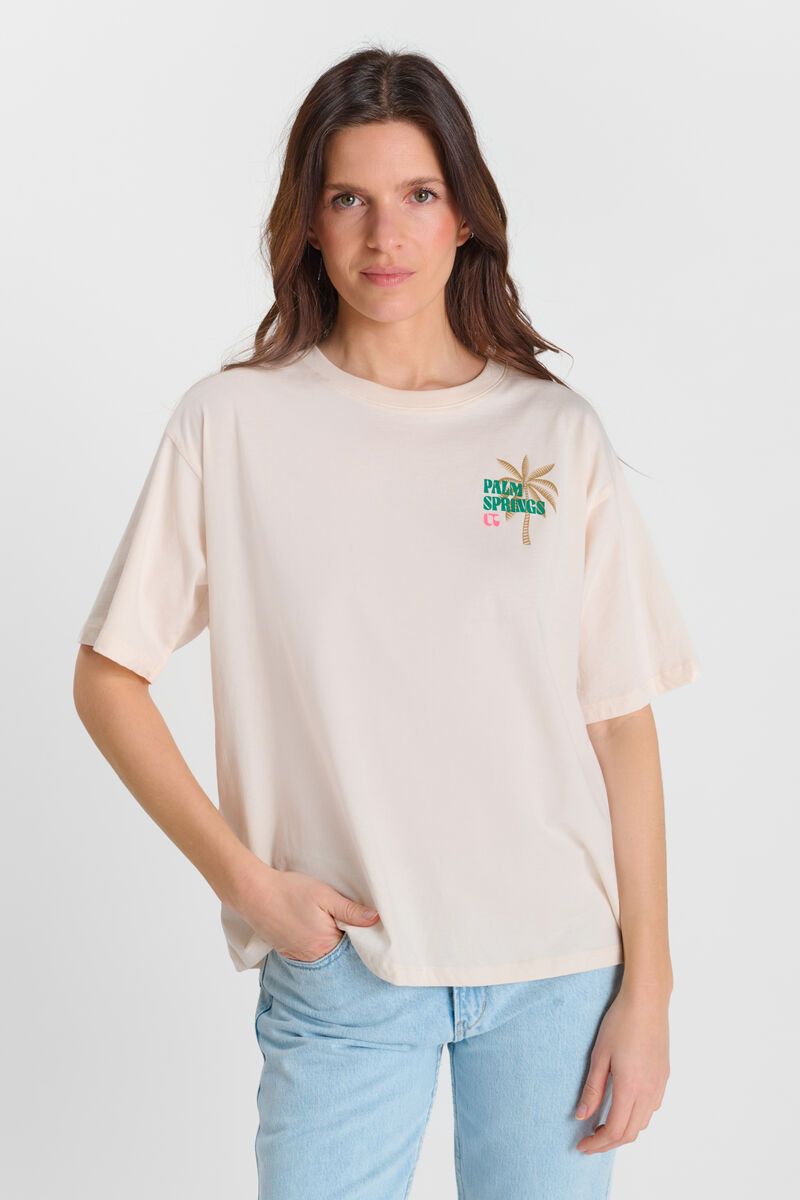 t-shirt le temps des cerises femme Palm