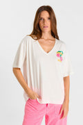 t-shirt le temps des cerises raya femme