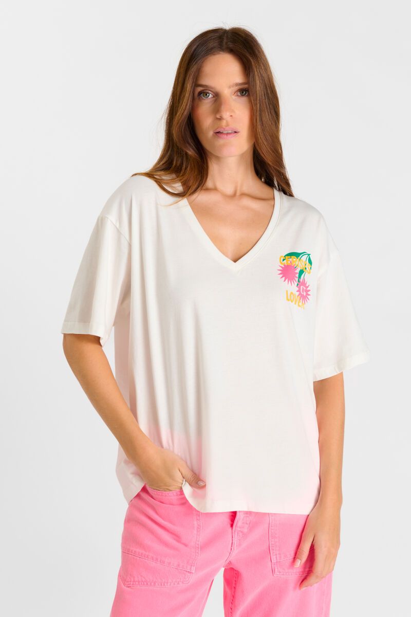 t-shirt le temps des cerises raya femme