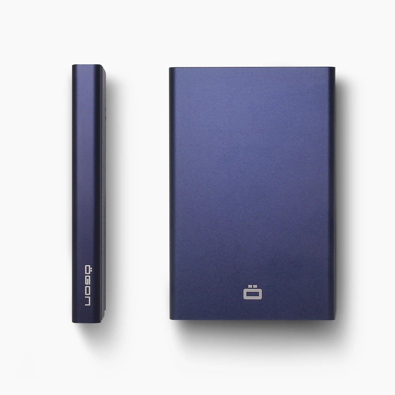 ÖGON Porte-cartes automatique SLIDER | Navy blue