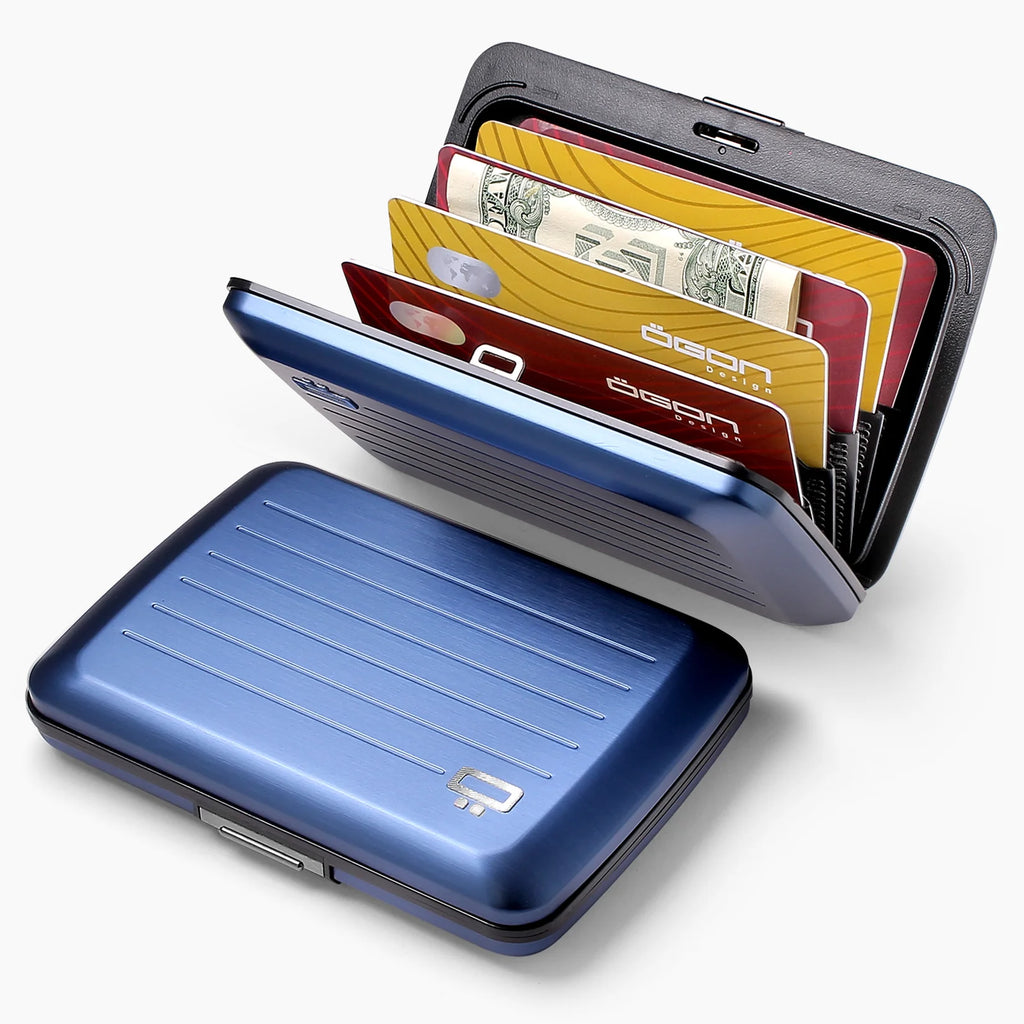 porte cartes ogon design Navy blue