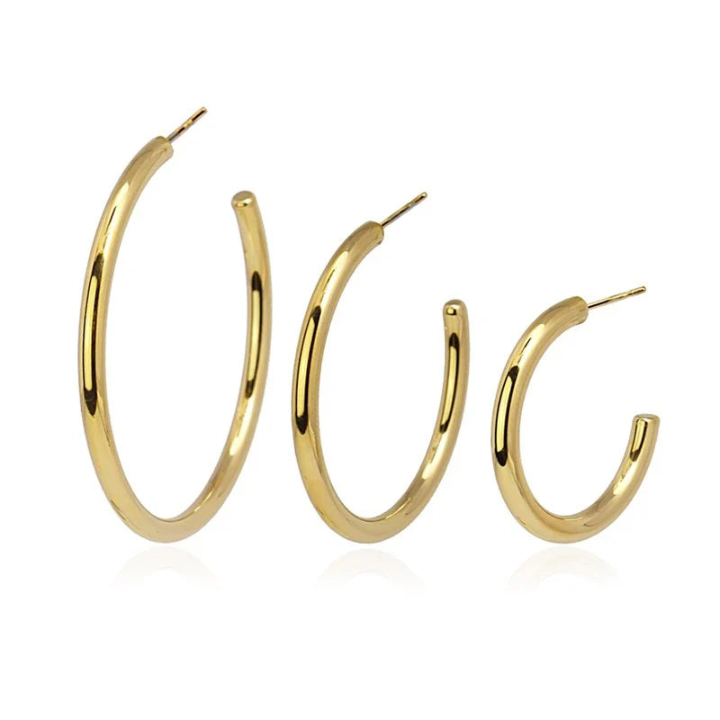 BOUCLES D'OREILLES FEMME ACIER CHIRURGICAL ANARTXY