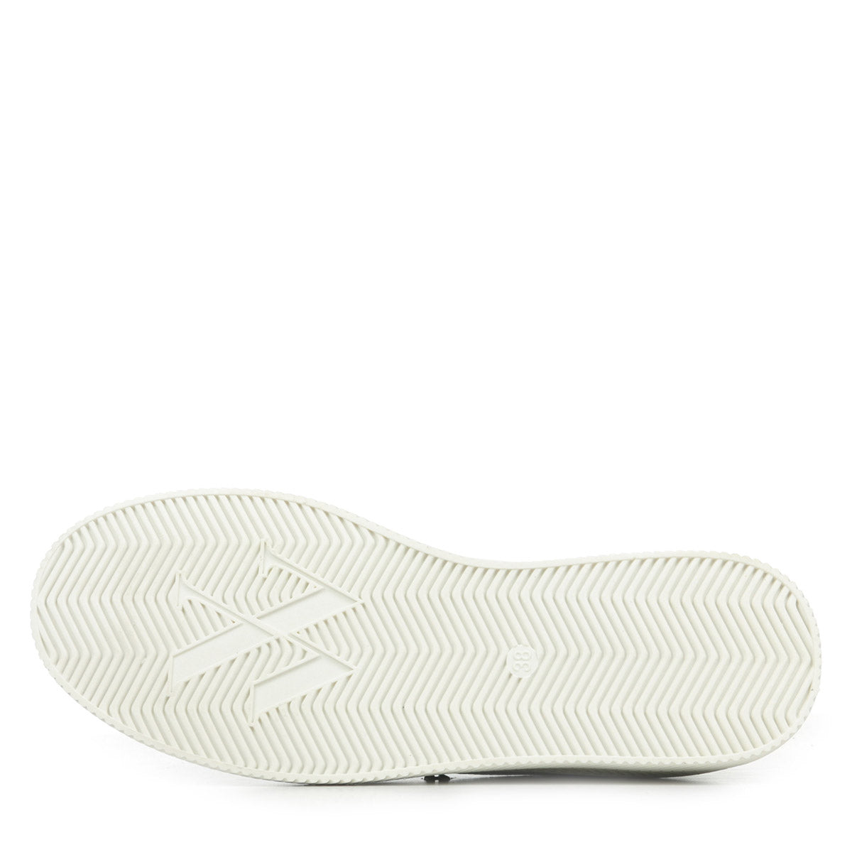 Baskets éclair Vanessa Wu Tania blanc et noir