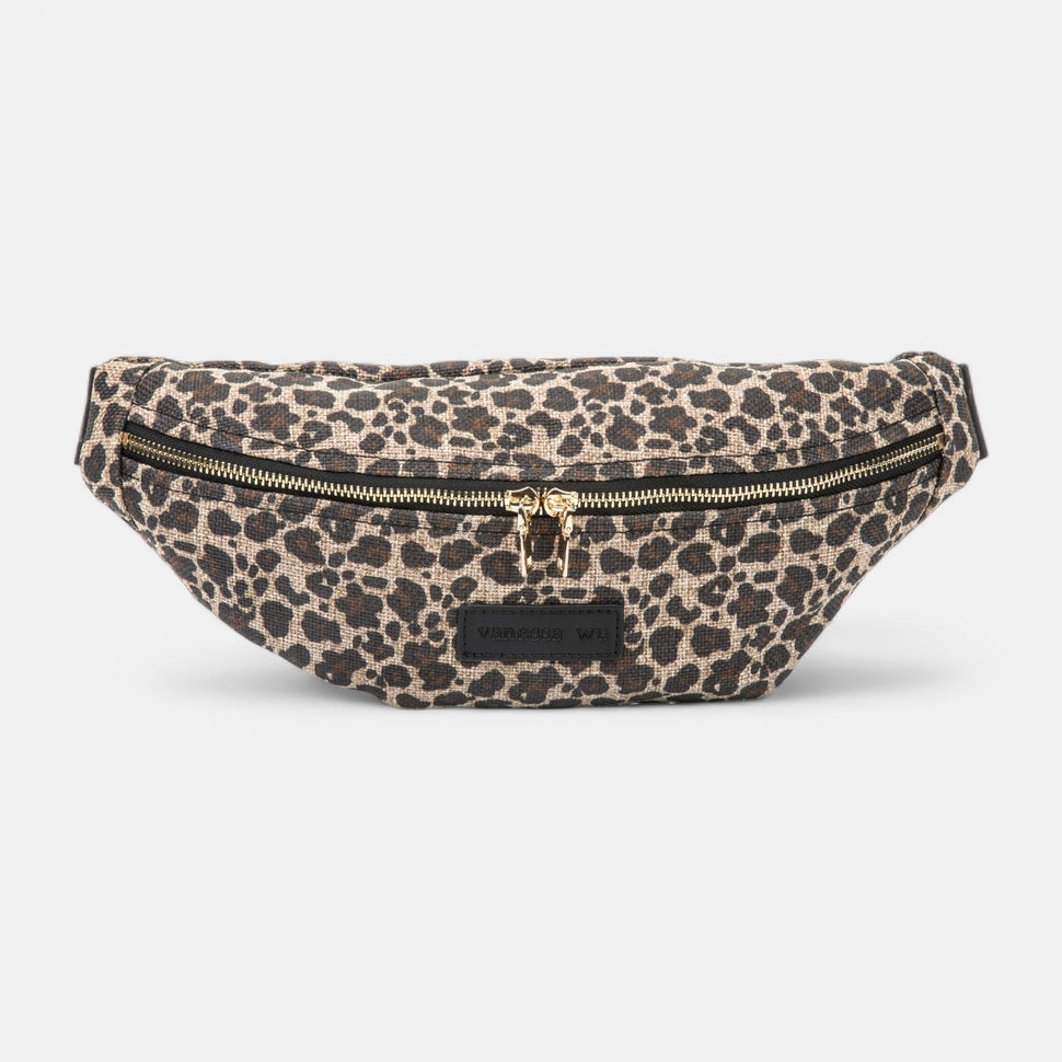 Sac banane vanessa wu leopard femme