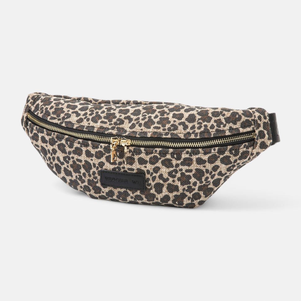 SAC BANANE VANESSA WU LEOPARD
