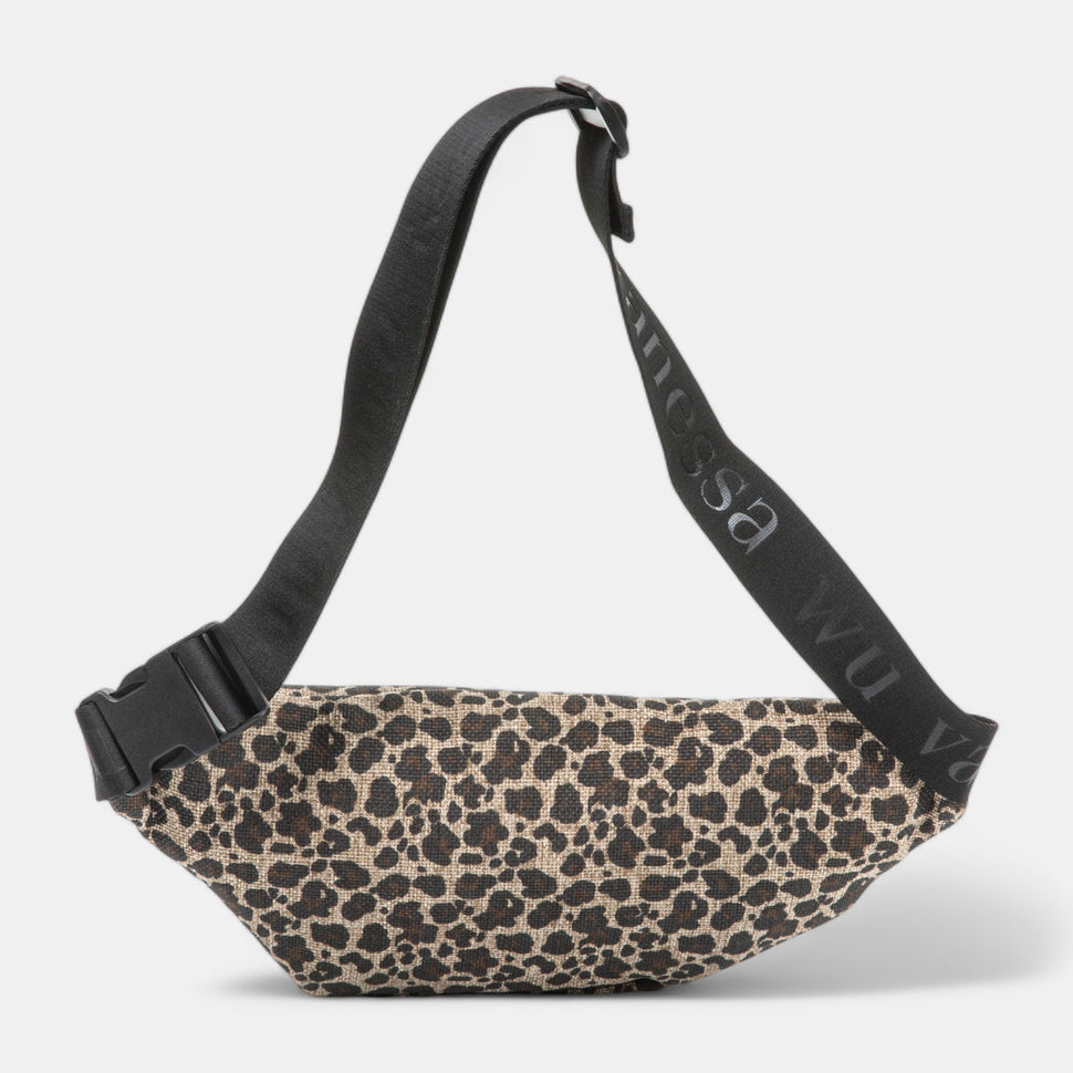 SAC BANANE VANESSA WU LEOPARD