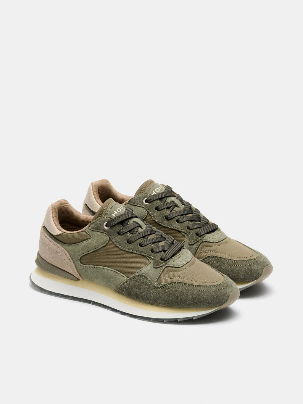 Basket HOFF BUENOS AIRES sneaker rétro vue de profil combinaison matières