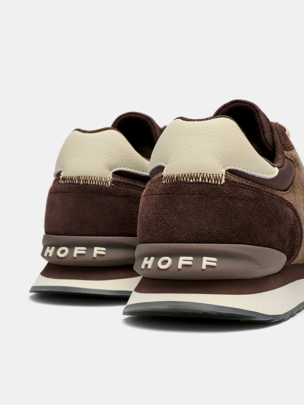 Basket HOFF MUNICH sneaker rétro vue arrière avec logo