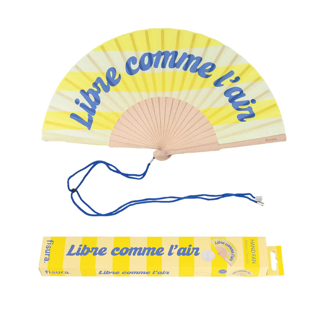 Éventail Fisura "Libre comme l'air"