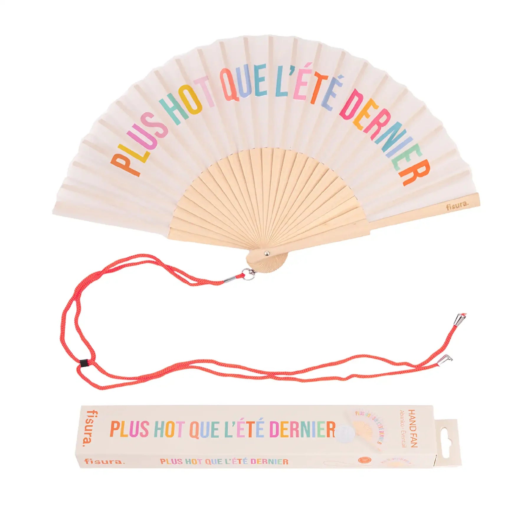 Éventail Fisura "Plus hot que l'été dernier"