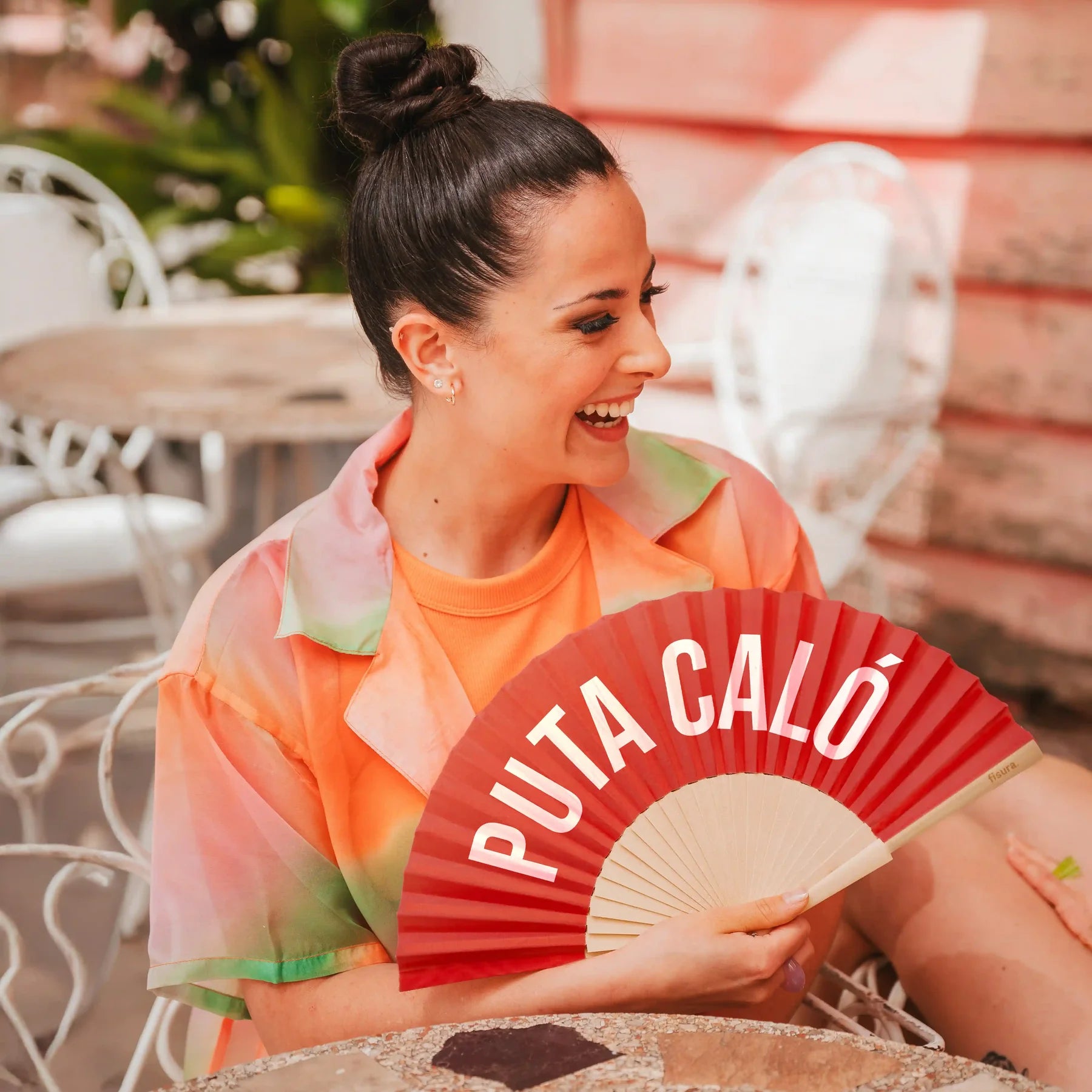 éventail figura puta calo message