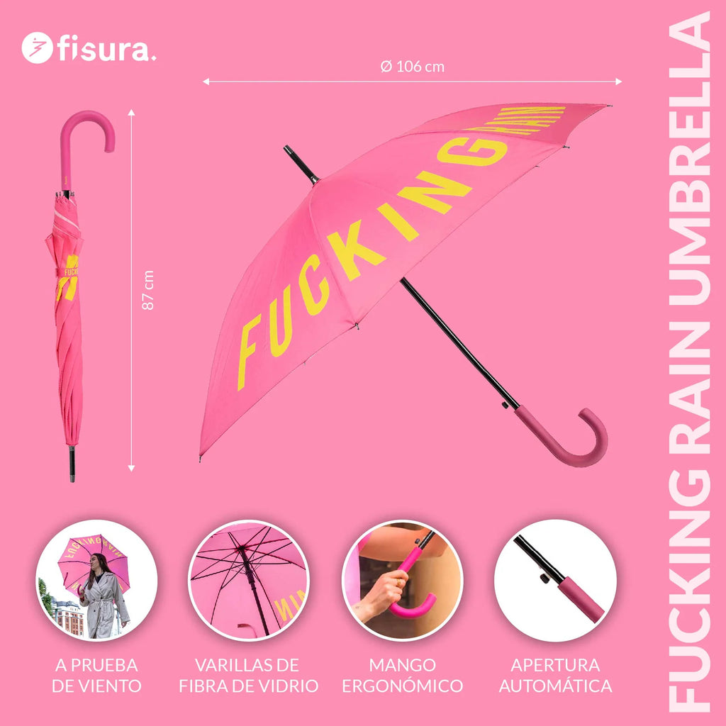 PARAPLUIE "FUCKING RAIN"