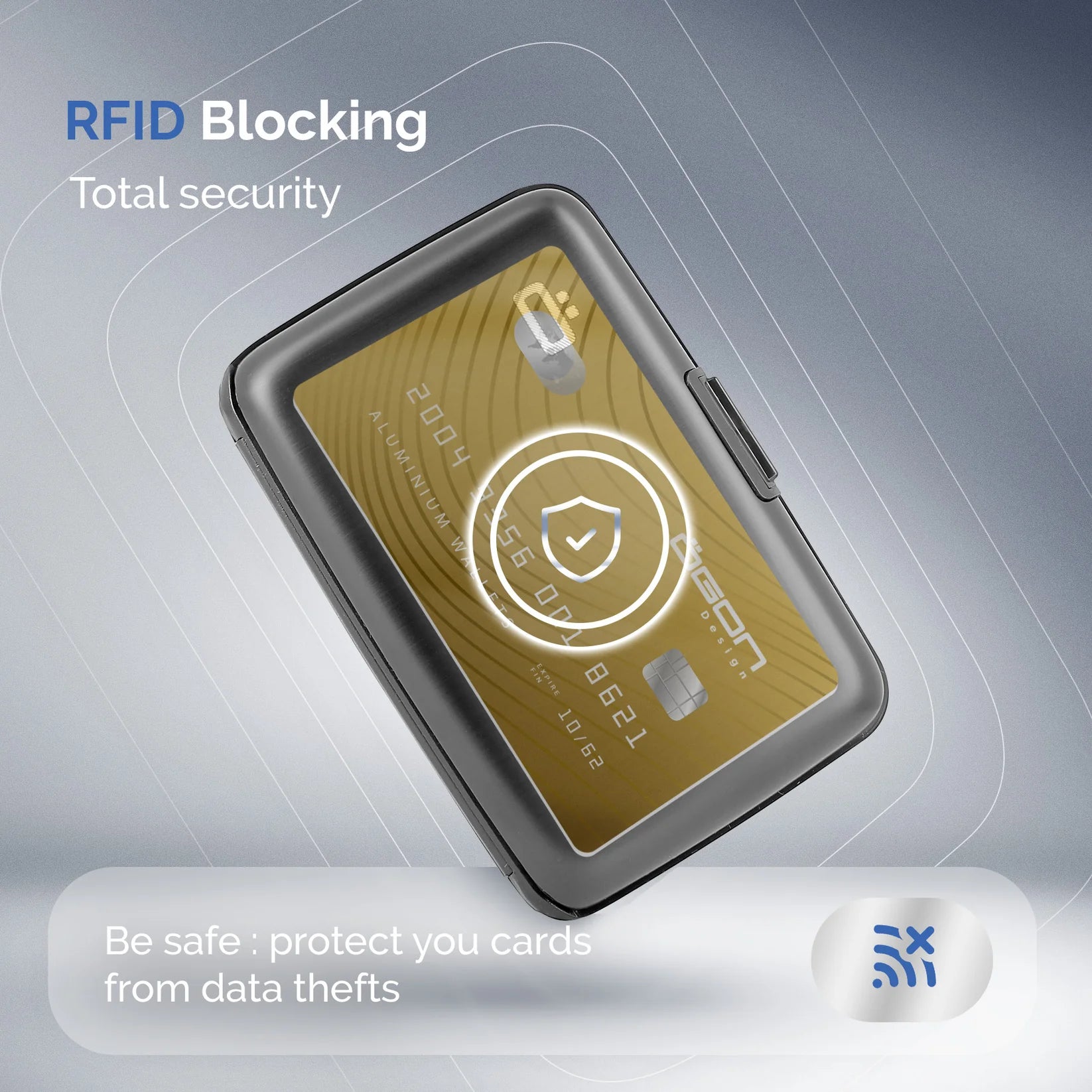 Porte-cartes STOCKHOLM original | Black