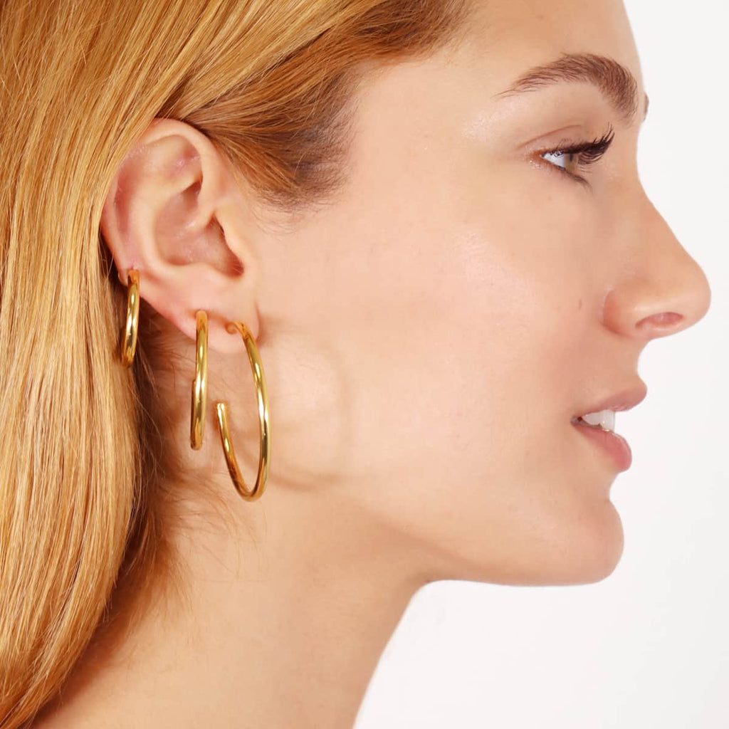 BOUCLES D'OREILLES FEMME ACIER CHIRURGICAL ANARTXY