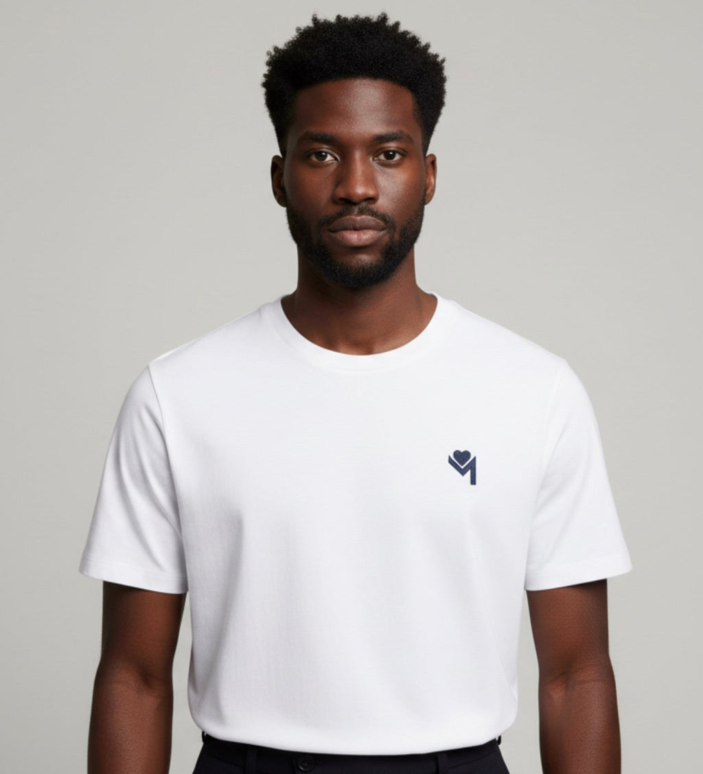 T-shirt DUM’S blanc coton