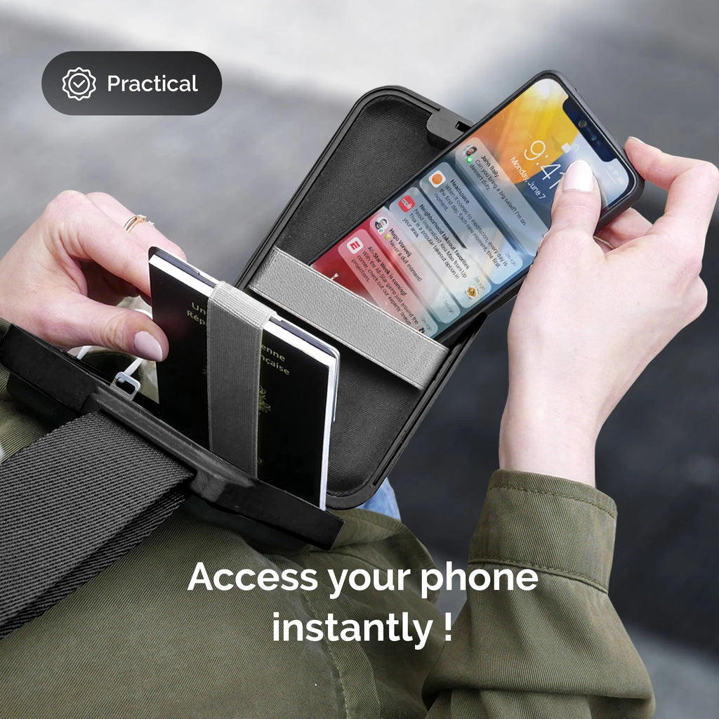 PHONE BAG ÖGON DESIGN - sacoche rigide aluminium