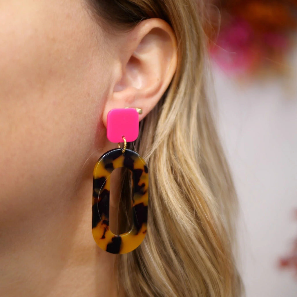 Boucles d'oreilles écaille femme mina - azeria