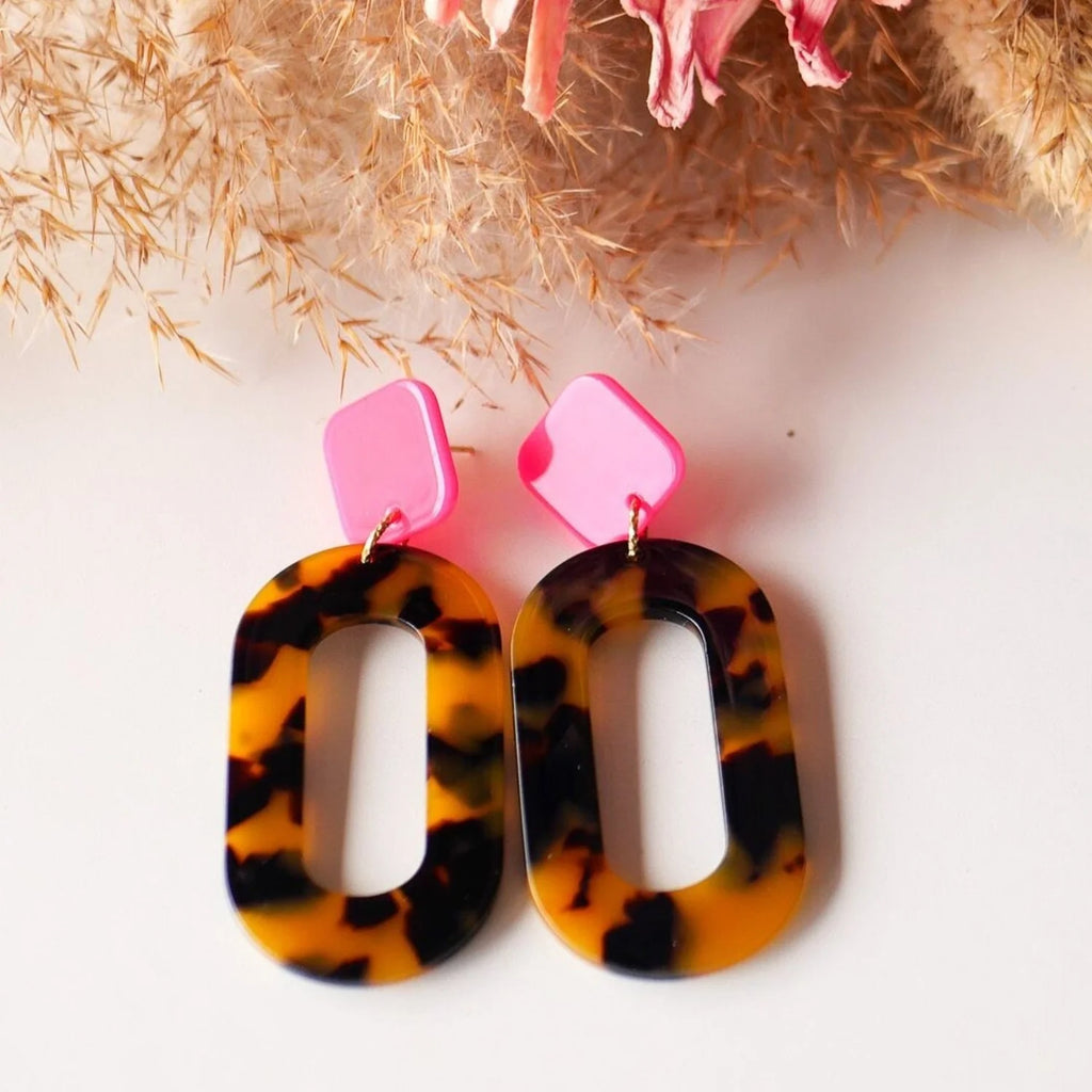 Boucles d'oreilles écaille femme mina - azeria