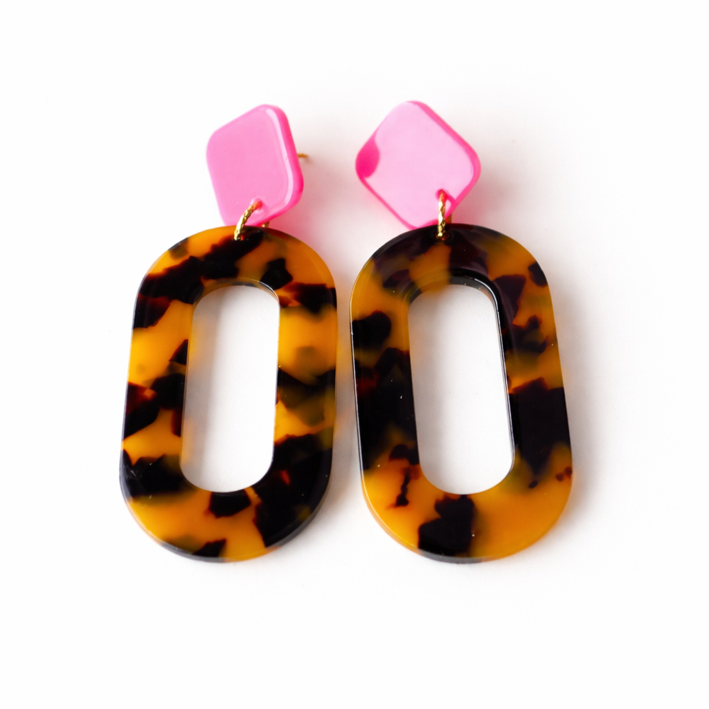 Boucles d'oreilles écaille femme mina - azeria