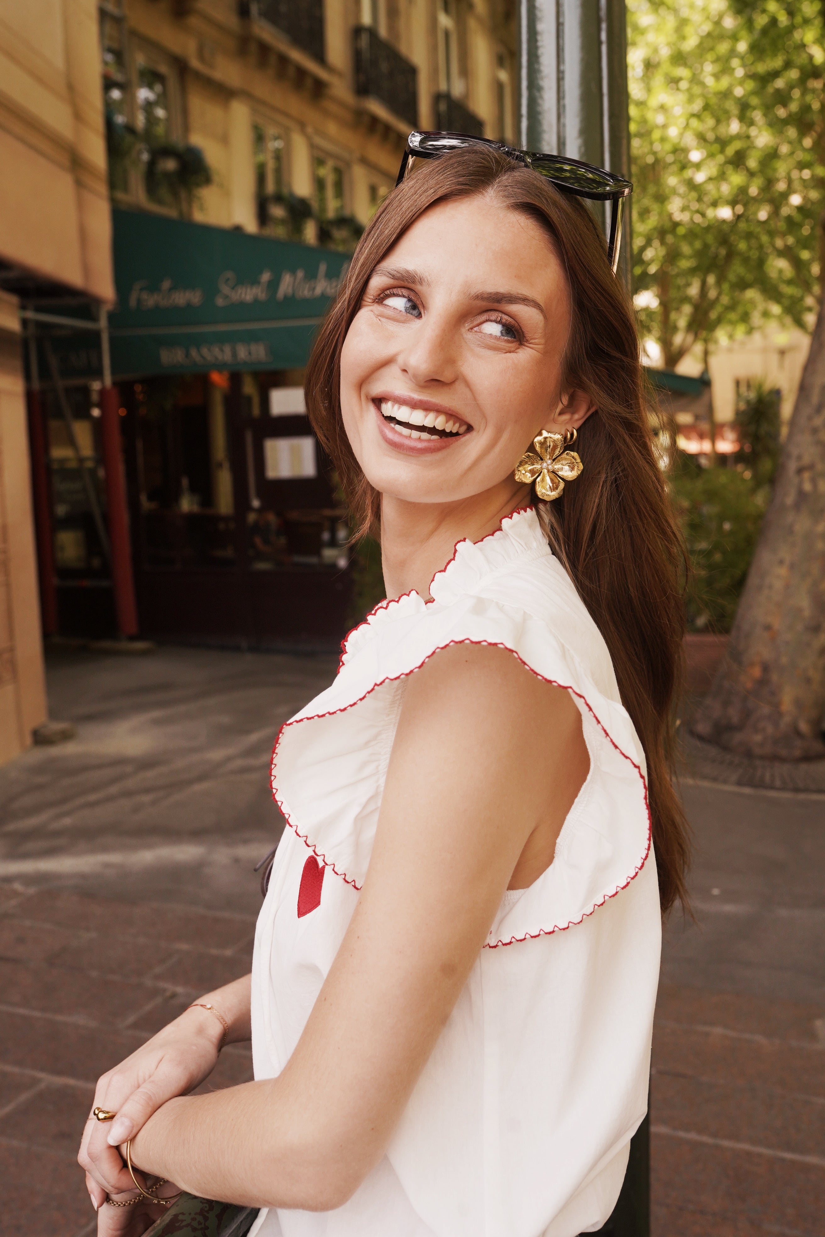 Chemisier femme blanc In April côté