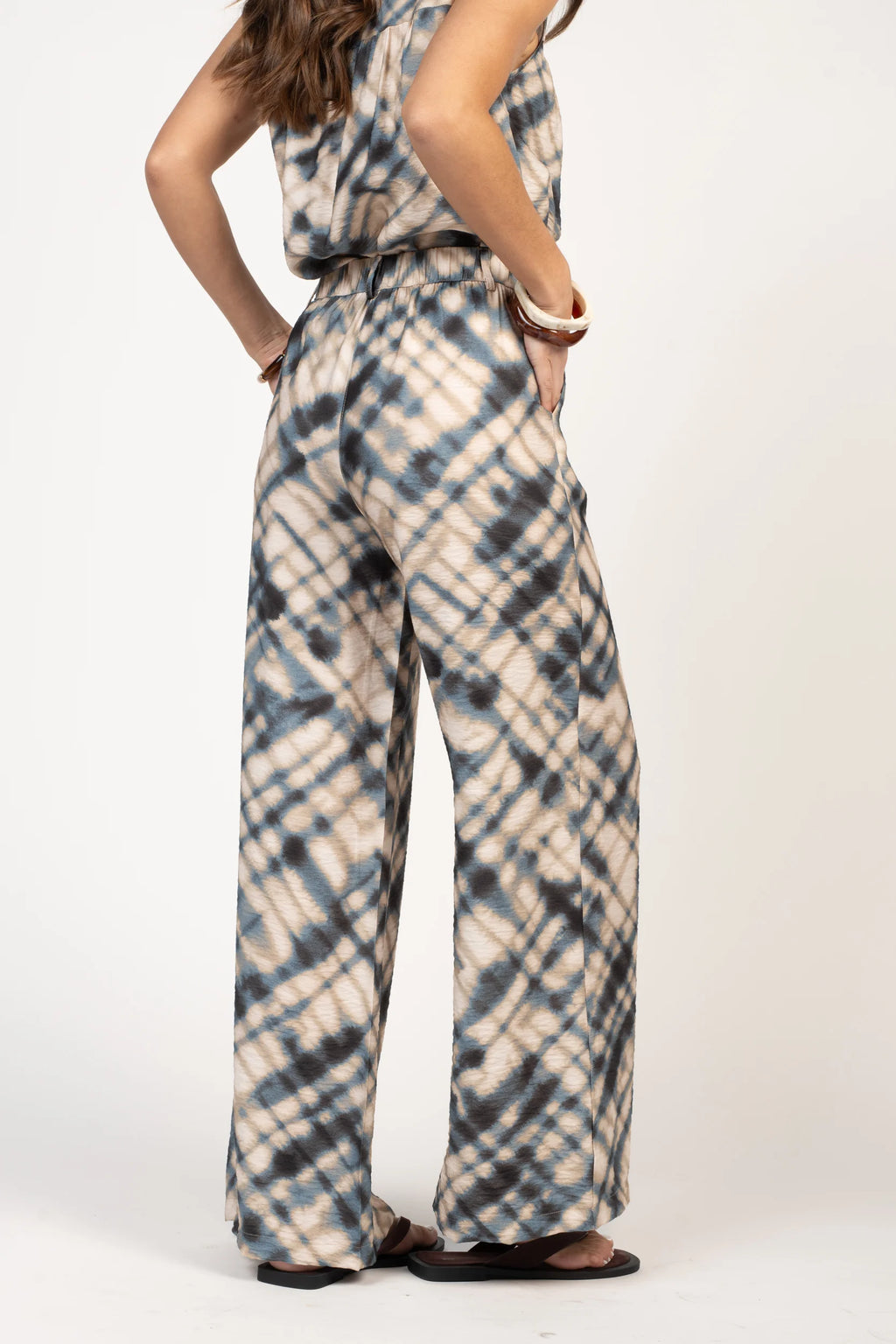 pantalon imprimé pako litto fluide