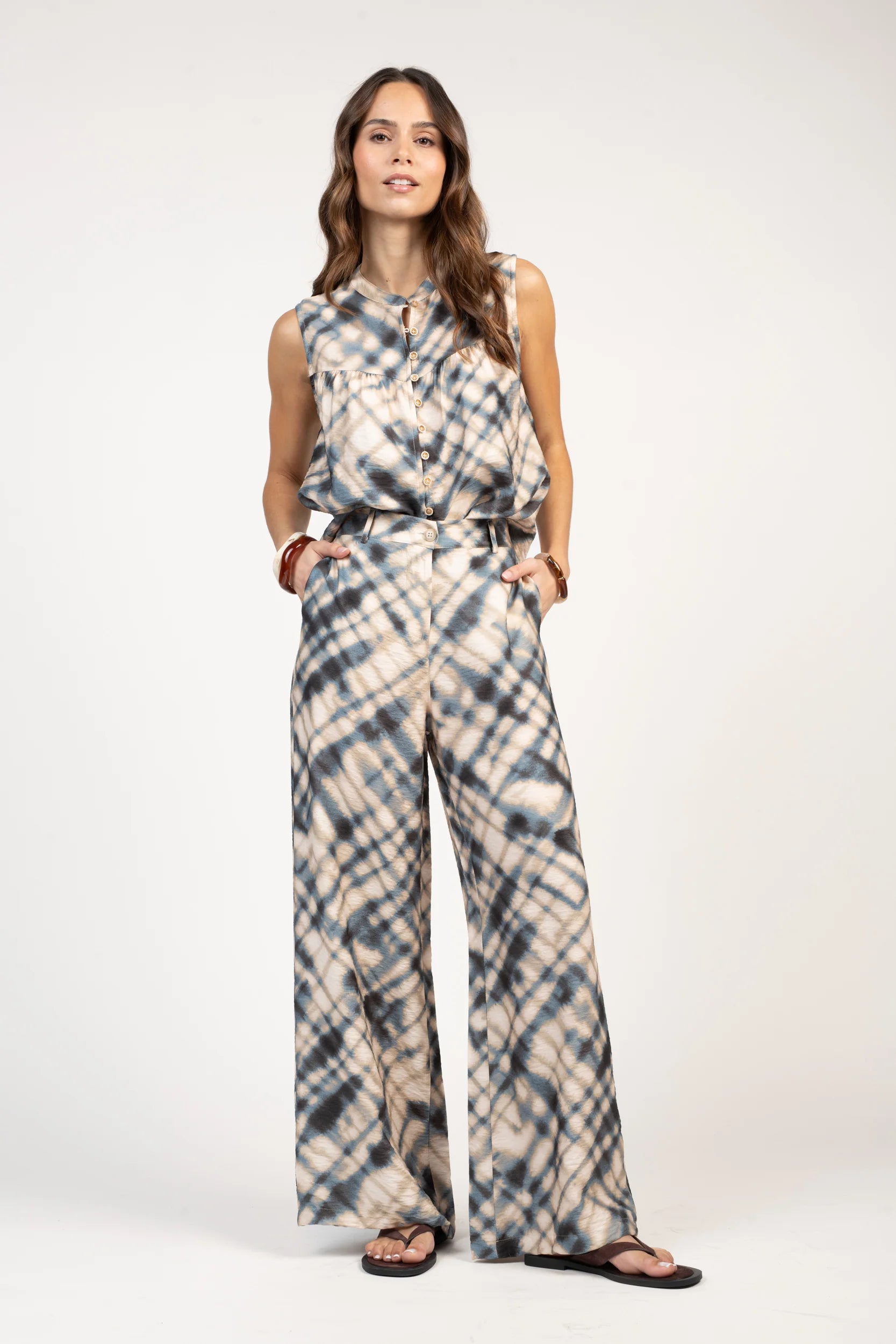 pantalon fluide pako litto imprimé