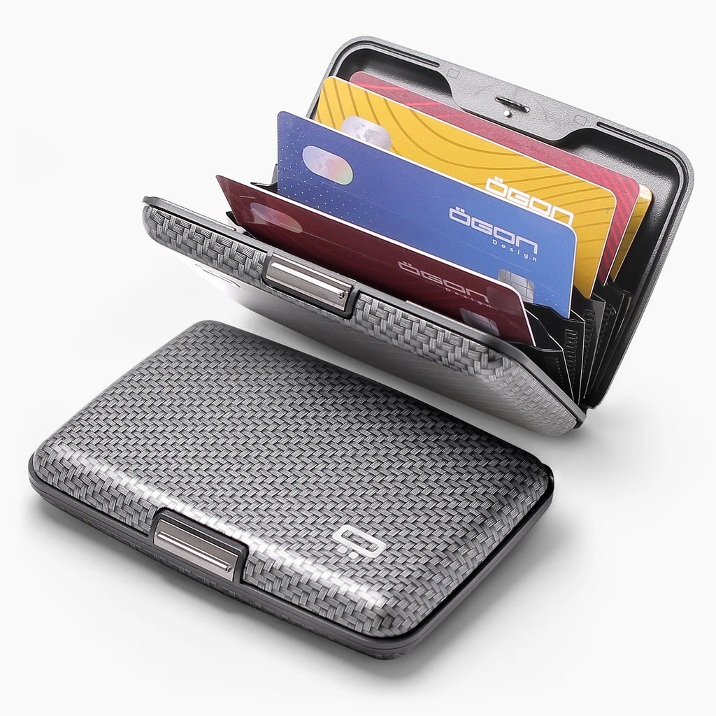 Porte-cartes STOCKHOLM Premium | Effet Carbone