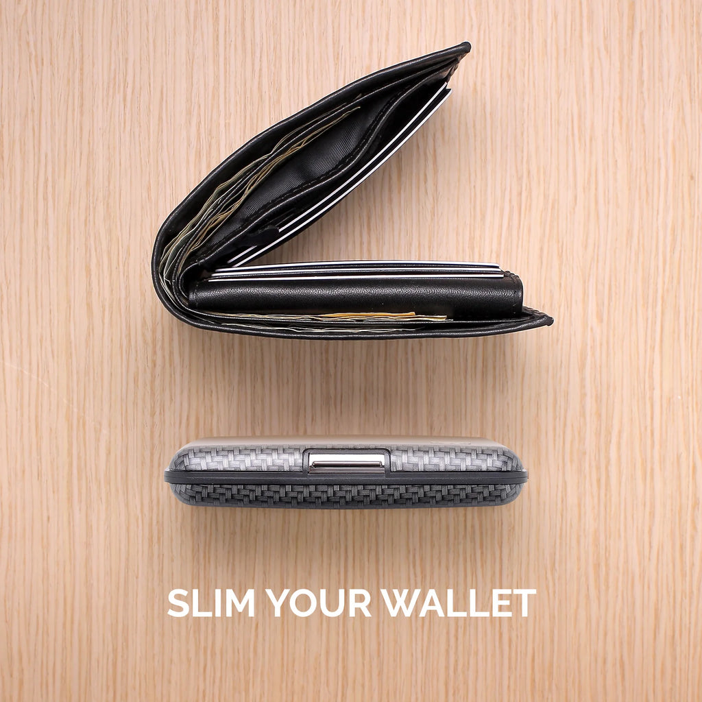 Porte-cartes STOCKHOLM Premium | Effet Carbone