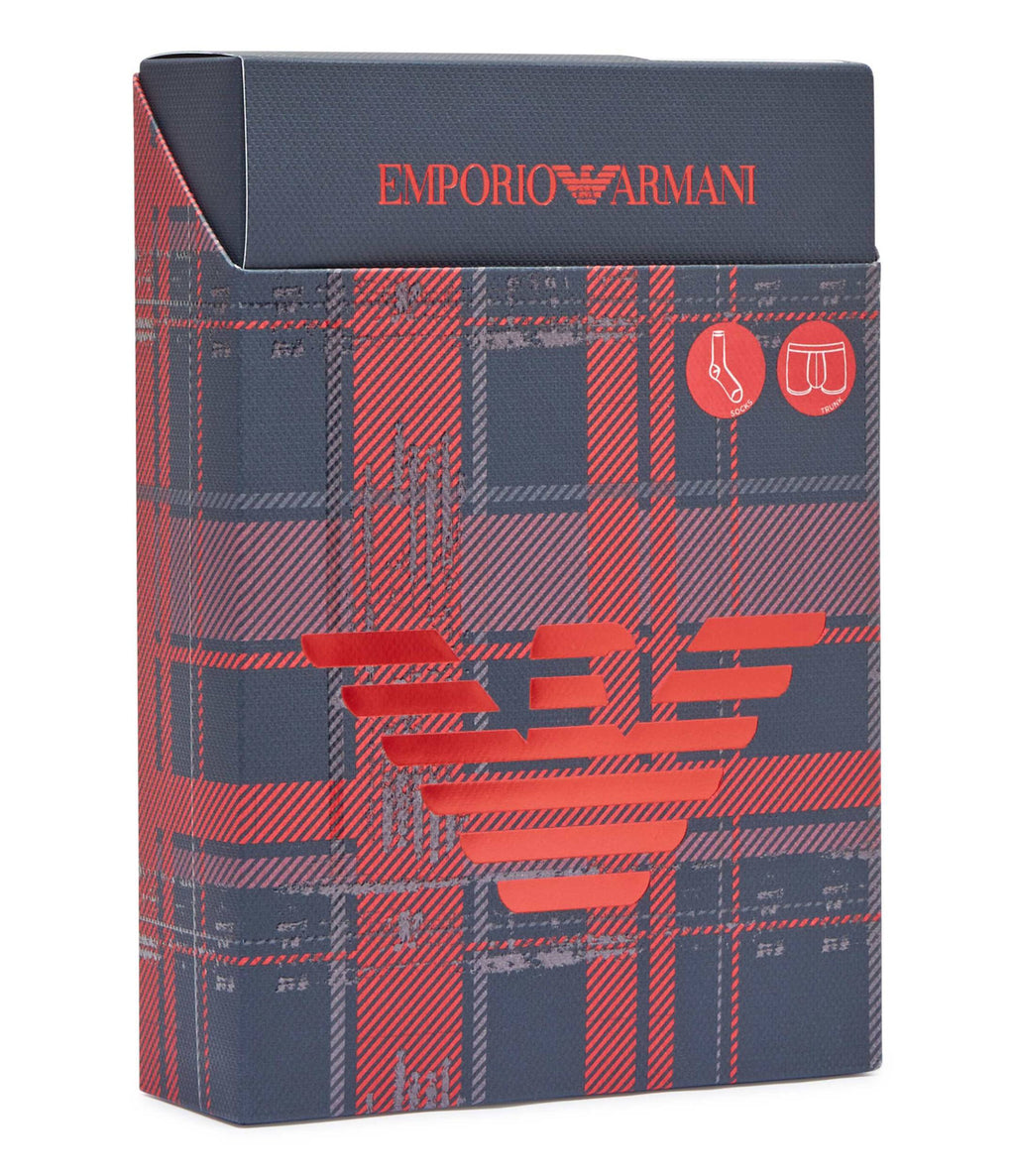 Coffret boxer et chaussettes EMPORIO ARMANI
