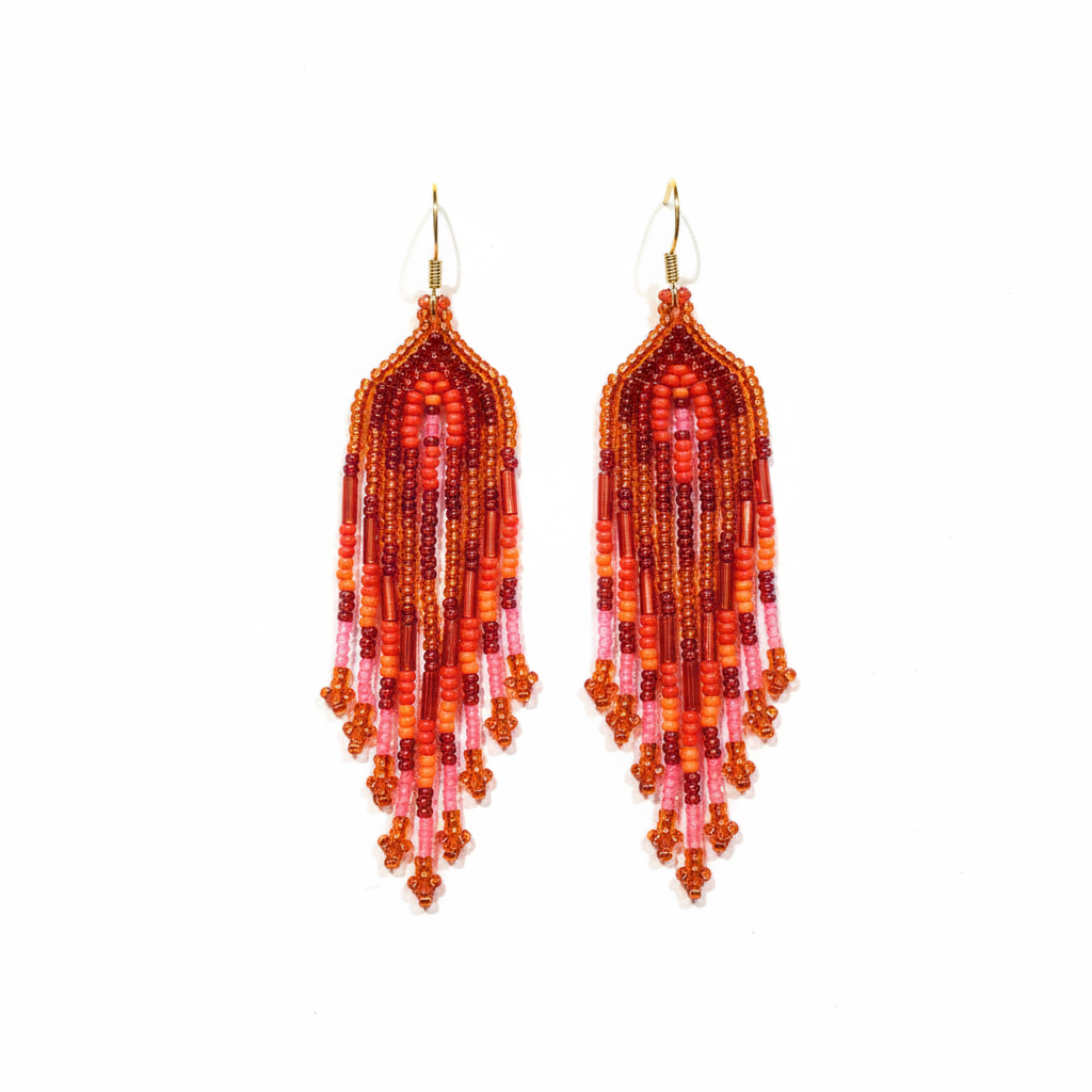 Boucles d'oreilles éclatantes