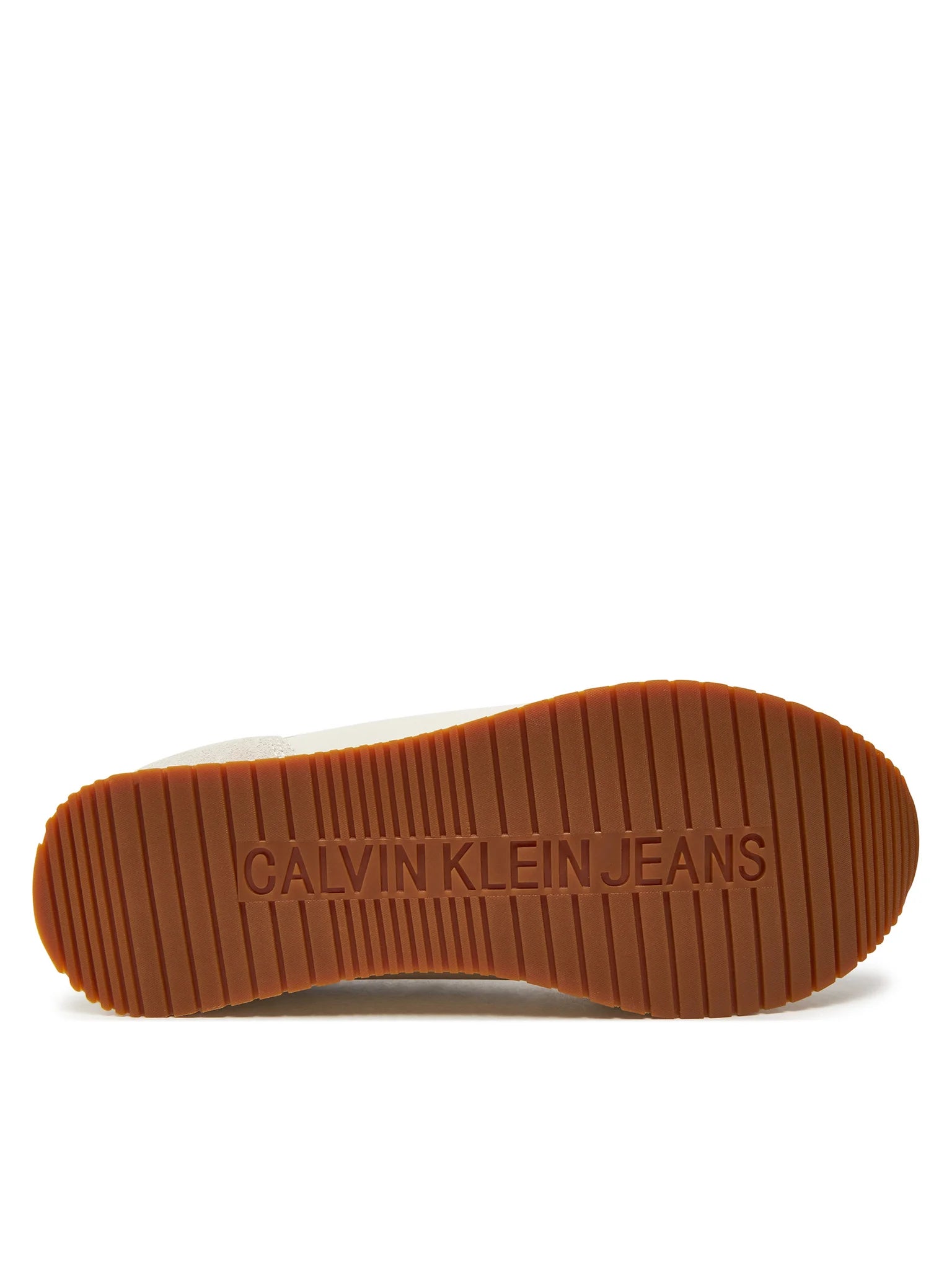 Basket Calvin klein beige sneakers runner sock