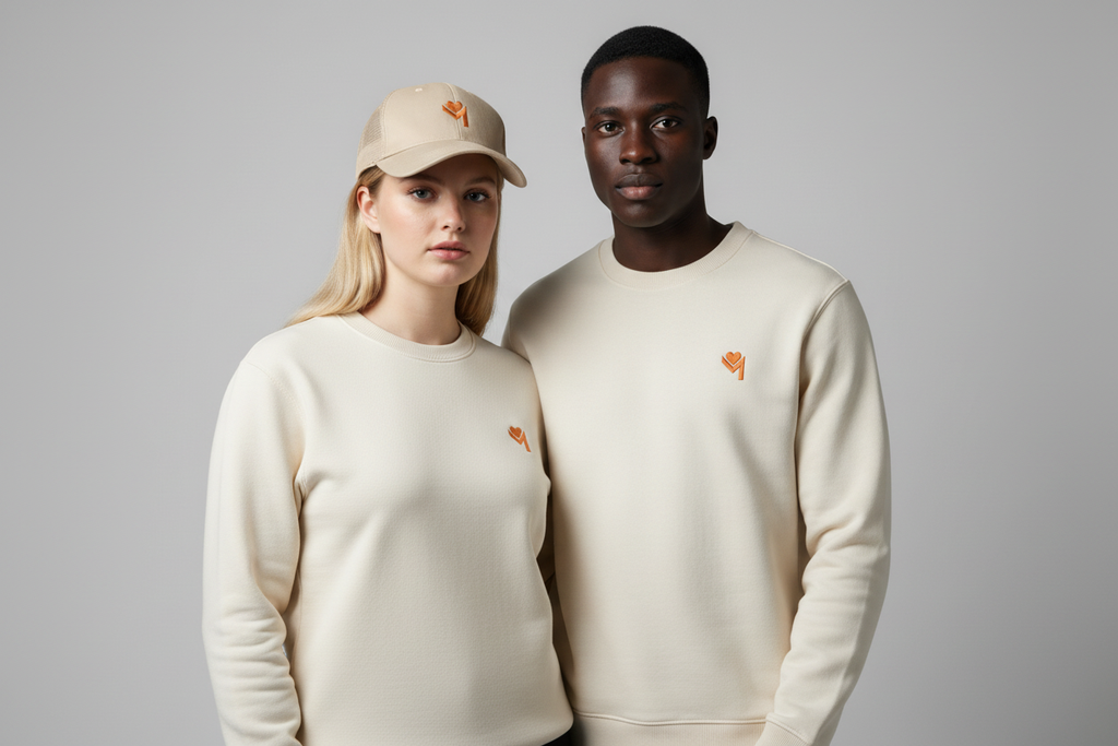 Campagne couple mixte - sweat et casquette