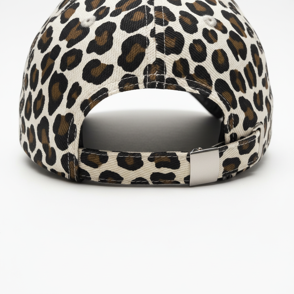 Casquette léopard - dos