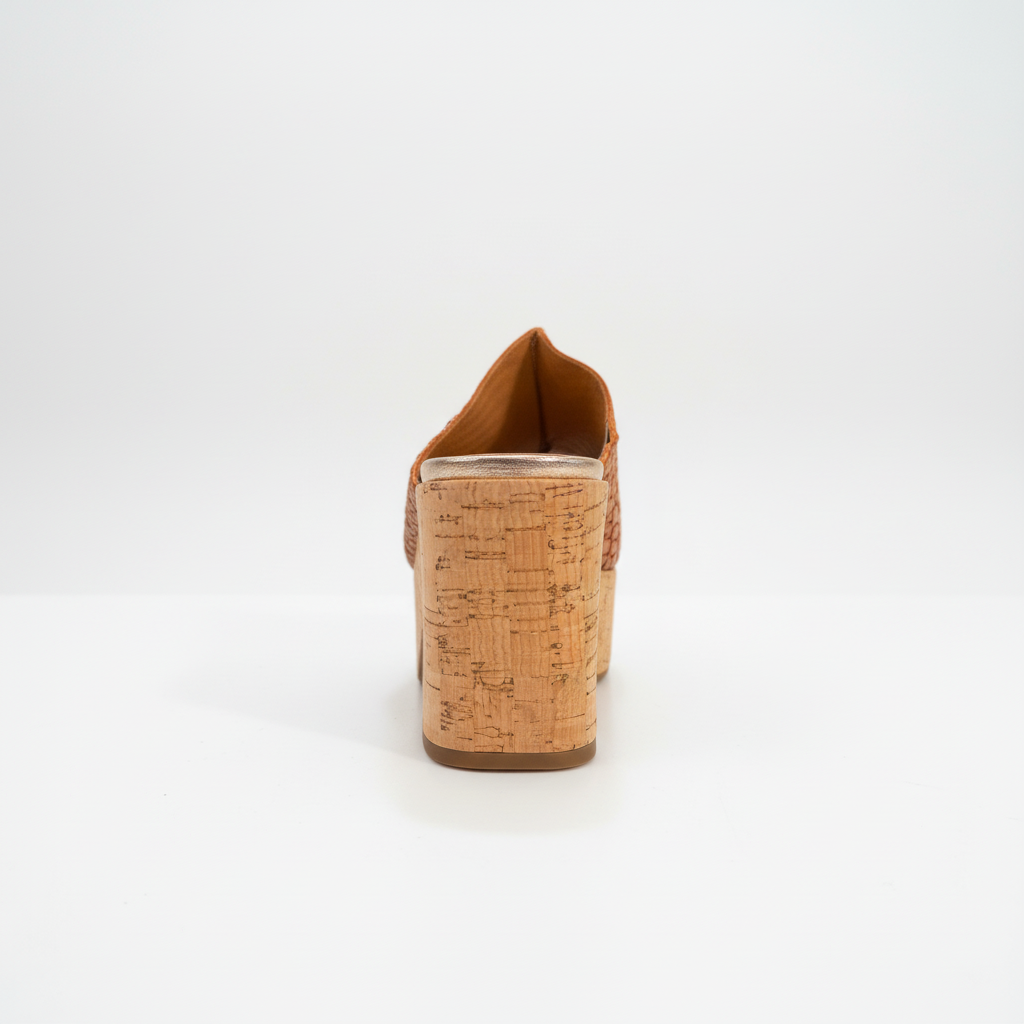 Mule Minka Design - vue arrière talon liège