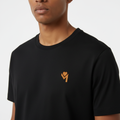 T-Shirt logo Dum’s noir coton