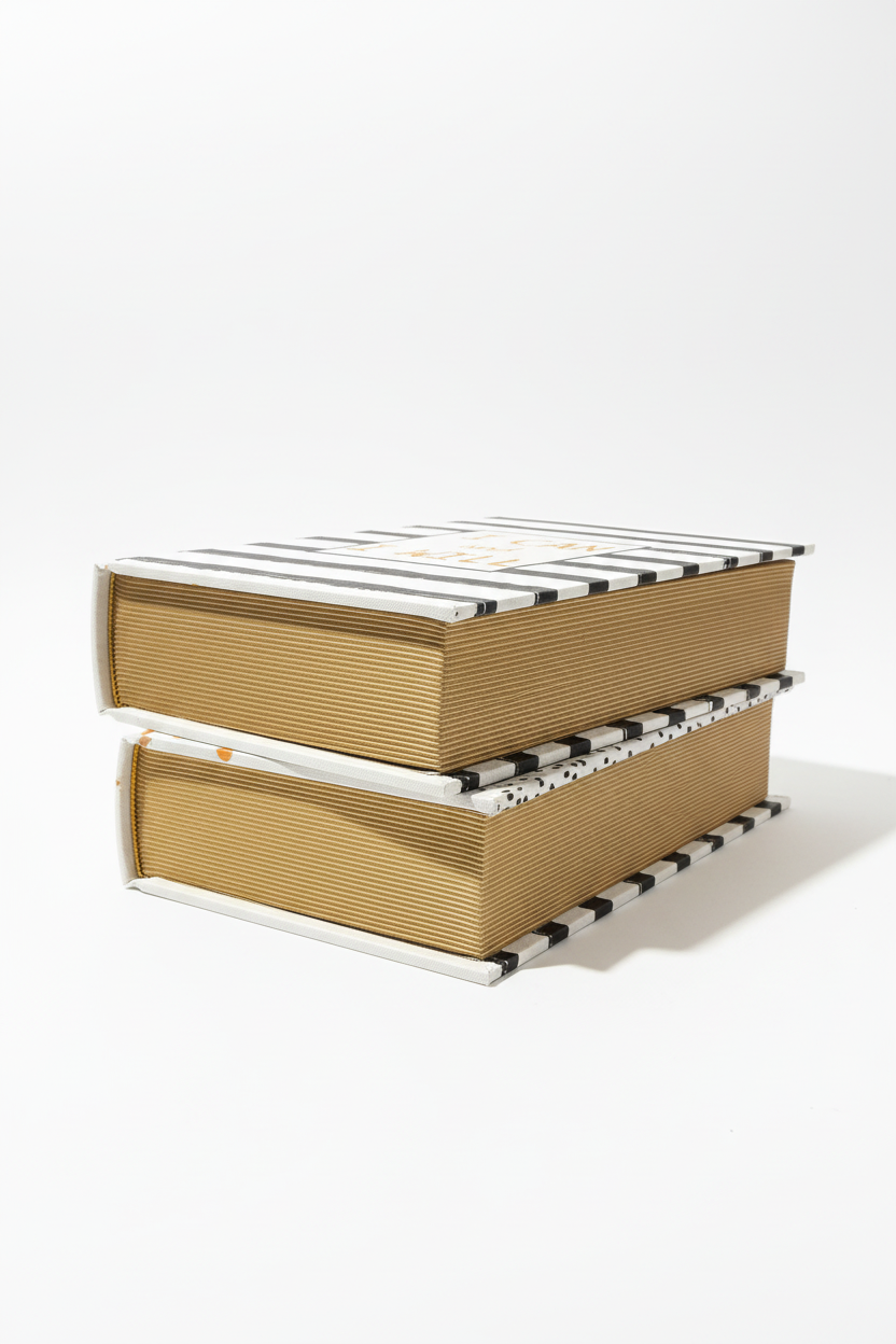 Boîtes-livres - Détail tranches dorées