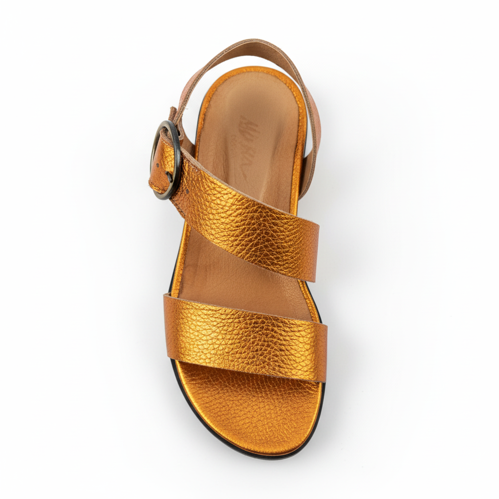 Sandale Minka Design bronze - vue dessus semelle intérieure