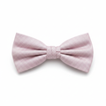 Nœud Papillon Soie Rose texturé
