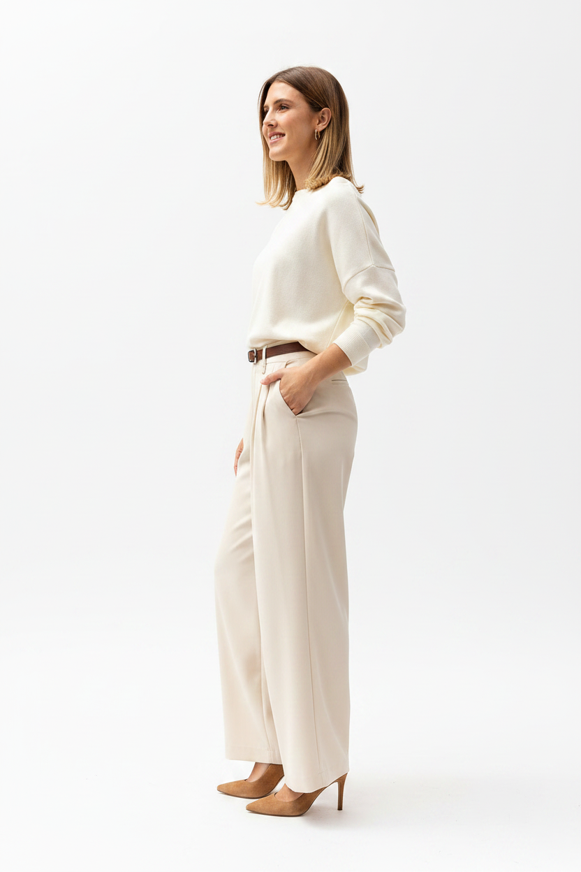 Pantalon Naturel - Côté