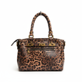 Sac cuir léopard - vue de face