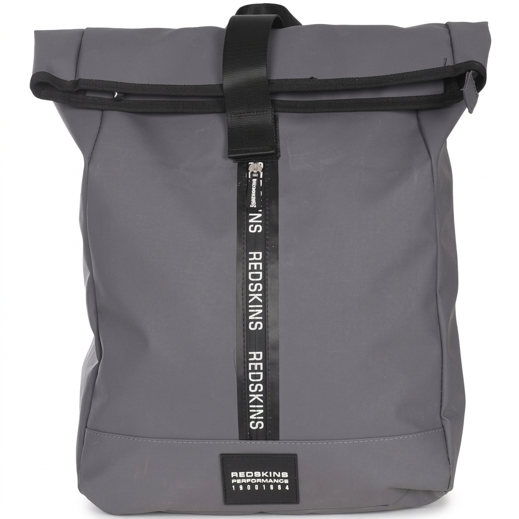 Sac à dos Redskins PIXEL gris, vue de face retravaillée