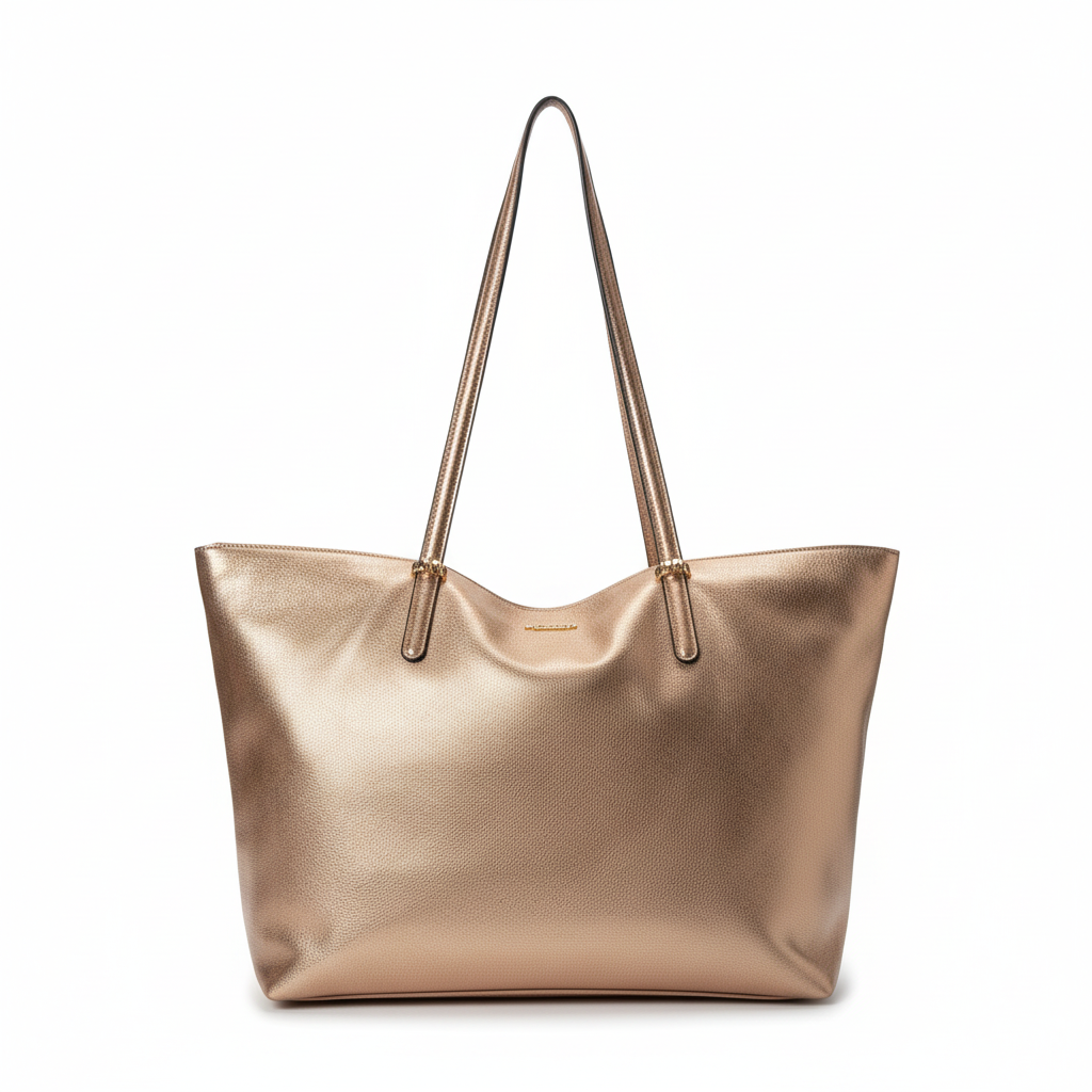 Sac tote métallisé