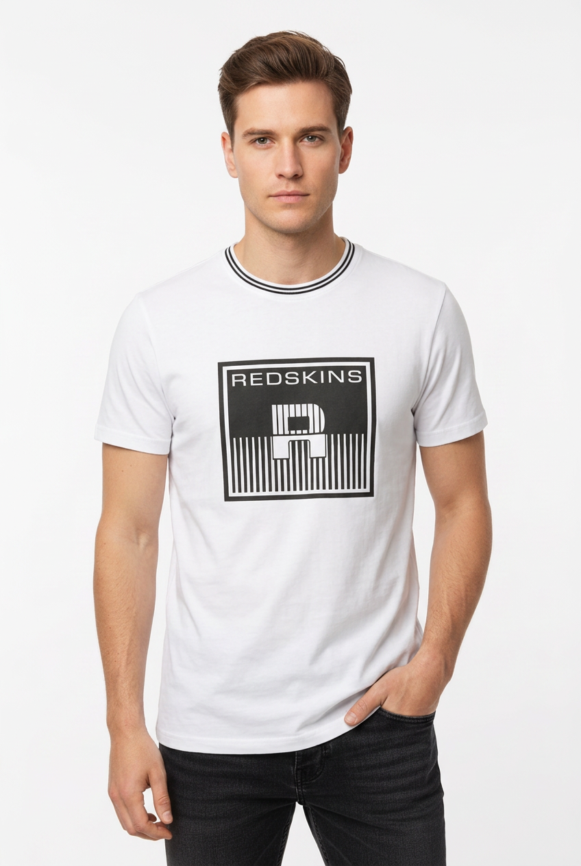 T-shirt Redskins Kaki — Graphic Print