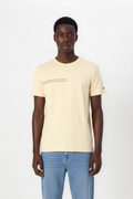 t-shirt Tommy jeans jaune pale homme