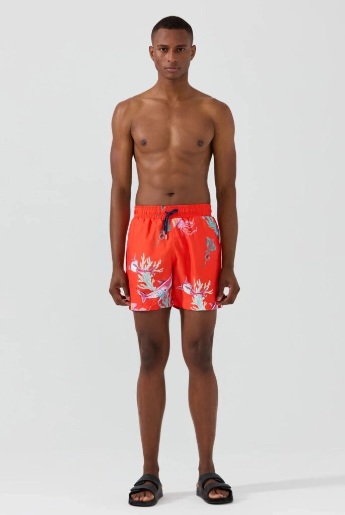 short de bain imprimé Marco Frank